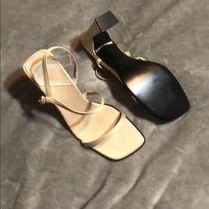 Tan Nine West Heels